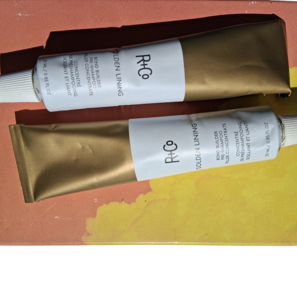 R+Co Golden Lining Bond Builder Pre-Shampoo Filler Concentrate 0.85 fl oz 12 Box - Picture 9 of 9
